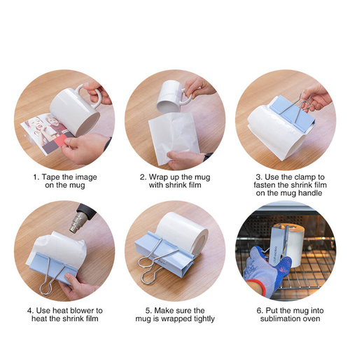 Clip - morsetto per film termoretraibile - 2 pz.