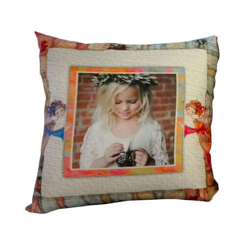Federa in raso 38 x 38 cm per sublimazione - Angeli