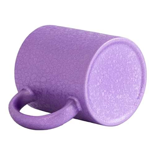 Tazza 325 ml con effetto superficie screpolata per sublimazione - viola