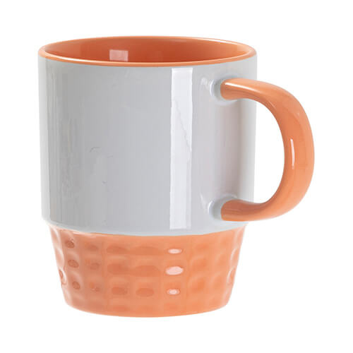 Tazza impilabile da 300 ml per sublimazione - arancione