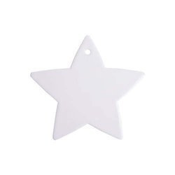 Sottobicchiere in ceramica Sublimazione Termostampa - stella a cinque punte