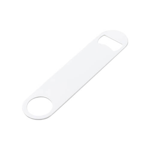 4 x 17,8 cm apribottiglie per sublimazione - bianco