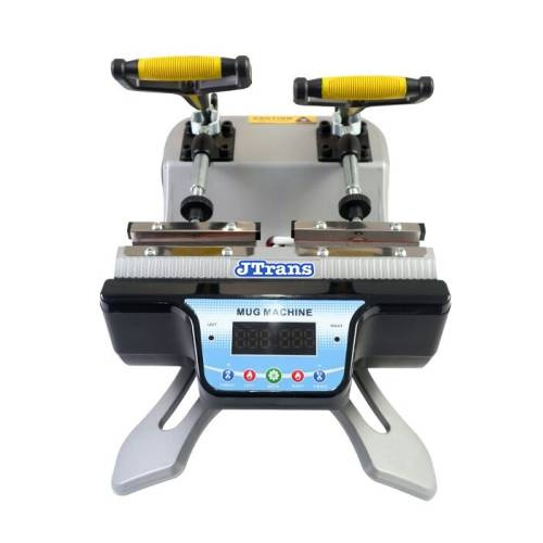 Pressa per tazze orizzontale doppia Sublimazione Trasferimento termico - modello JTSB-S-2