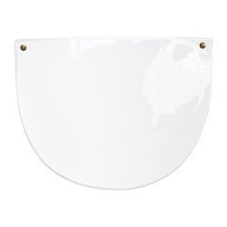 Visiera in PVC per cappuccio