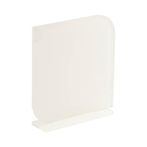 Cornice QR Code in acrilico per sublimazione - RND quadrata