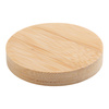 Apribottiglie rotondo in bambù ∅ 6 cm per sublimazione
