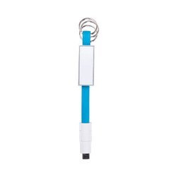 Portachiavi - Cavo dati USB C per sublimazione - blu