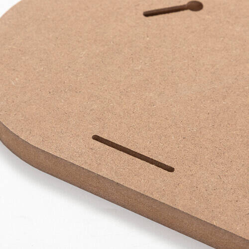 Cornice per foto - cuore in MDF per sublimazione - 20,3 x 20,3 cm