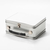 Scatola da pranzo in metallo per sublimazione - argento