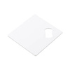 Apribottiglie 9 x 9 cm per sublimazione - bianco