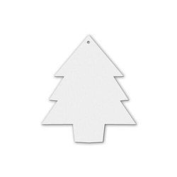 Pendente albero di natale di feltro - Stampa sublimatica a trasferimento termico