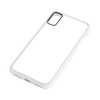 Custodia iPhone X bianco in gomma Sublimazione trasferimento termico