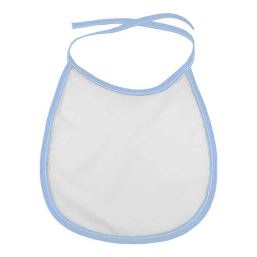 Bavaglino azzurro per bambini frottè per sublimazione di trasferimento termico