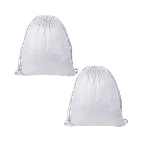 Set di 2 sacchetti glitterati 33 x 42 cm per la stampa