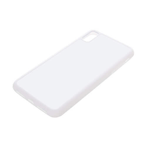 Custodia iPhone XR bianco in gomma Sublimazione trasferimento termico
