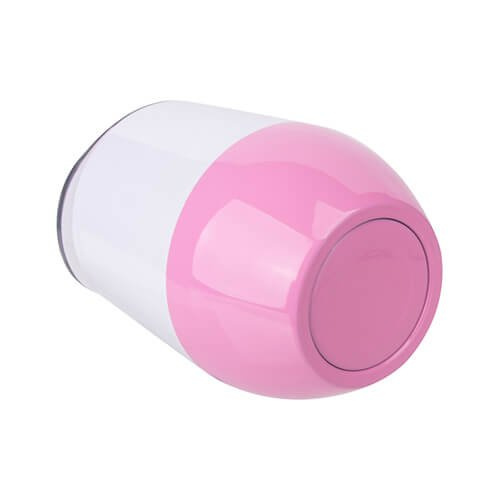 Tazza da vin brulè da 360 ml per sublimazione - bianco-rosa