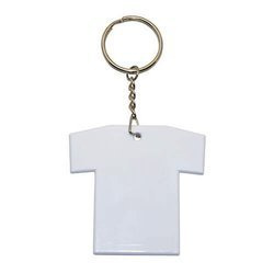 Portachiavi in plastica - T-shirt – Sublimazione Trasferimento termico