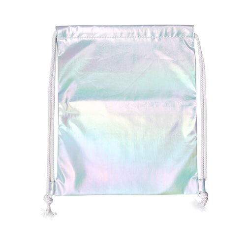 Borsa posteriore 33 x 42 cm per sublimazione - effetto holo - blu