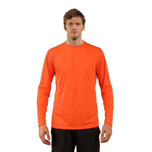 Maglietta Solar a maniche lunghe per Sublimazione – Safety Orange 