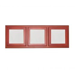 Cornice tripla in legno per mattonelle in ceramica 11 x 11 cm Sublimazione Trasferimento termico