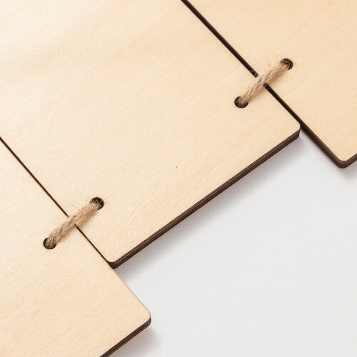 Sei cornici sospese in compensato per la sublimazione