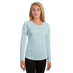 Maglietta Solar per la donna a maniche lunghe per Sublimazione – Arctic blue