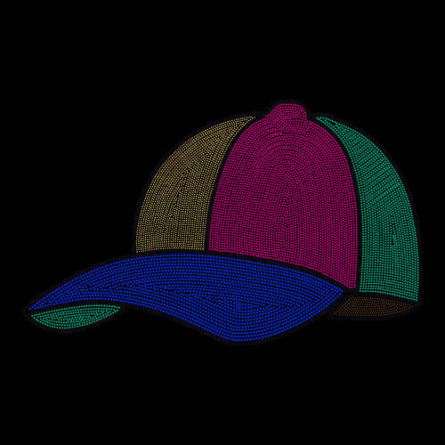 Foglio con zirconi per trasferimento termico - cappello