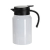 Caffettiera in acciaio inox 1500 ml per sublimazione - bianco