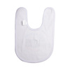 Bavaglino in pile per sublimazione - bianco