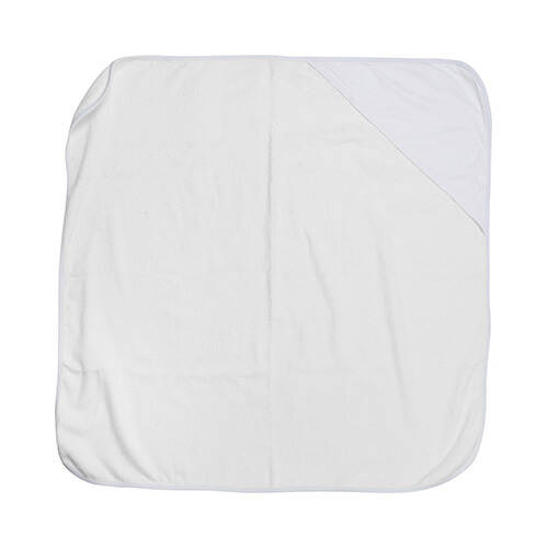 Asciugamano per bambini con cappuccio per sublimazione - bianco