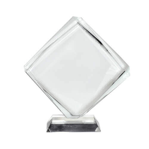 Sublicrylic cristallo modello CC06 con base Sublimazione Trasferimento termico