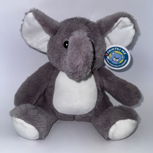 Elefante 25 cm per stampa sublimatica