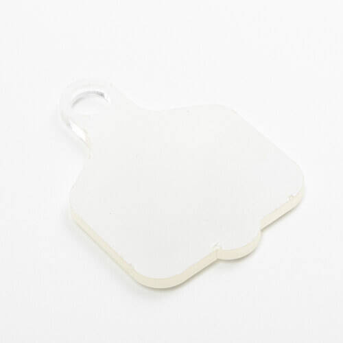 Targhetta in acrilico per tazza da 1200 ml per sublimazione - paletta