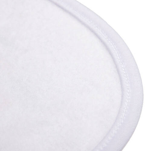 Bavaglino in pile per sublimazione - bianco