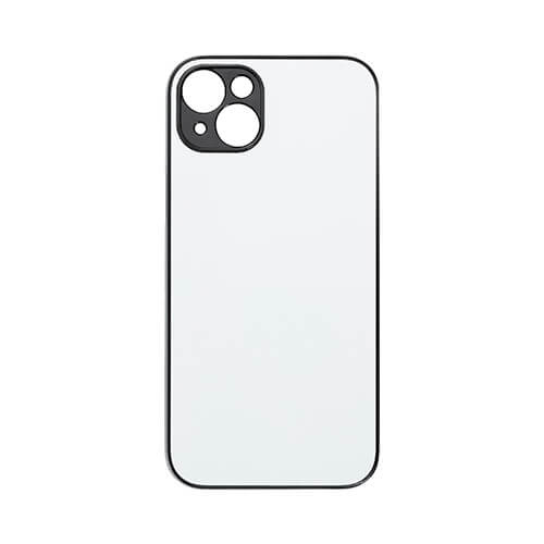 Custodia in plastica nera per iPhone 14 Plus per sublimazione