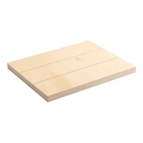 Cornice per foto rettangolare in compensato, rigato, 25 x 20 cm