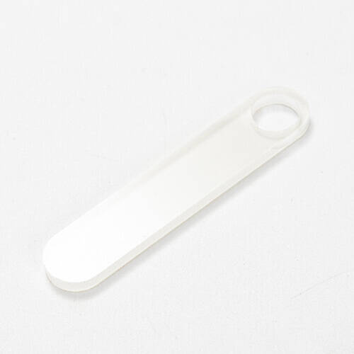 Badge portanome in acrilico 8,1 x 1,6 cm per sublimazione