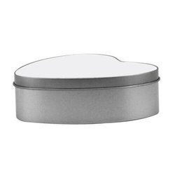 Scatola cuore di metallo - Stampa sublimatica a trasferimento termico