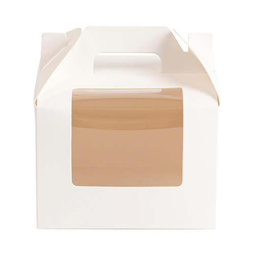 Confezione decorativa con finestra per sublimazione - 15 x 15 x 16 cm