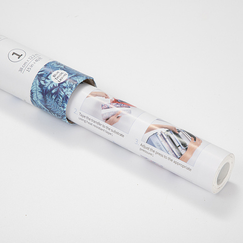 Foglio per idrosublimazione Craft Express - Blue Tropic Leaves