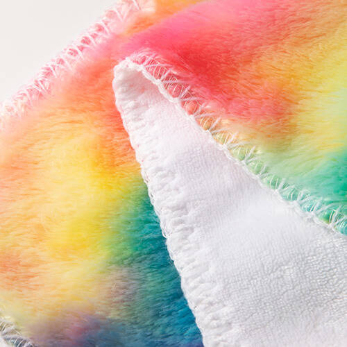 Coperta Minky con fodera in pile per la sublimazione