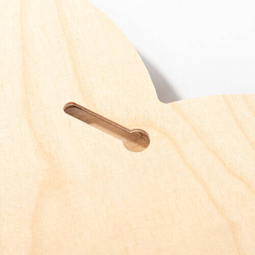 Cornice per foto - cuore in compensato per sublimazione - 25,4 x 25,4 cm