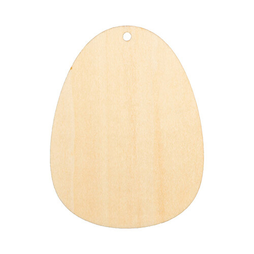 Pendente in compensato per sublimazione - Uovo