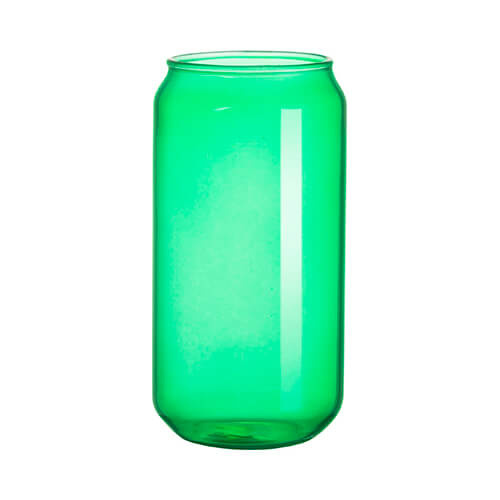 Vetro da 550 ml per sublimazione - verde