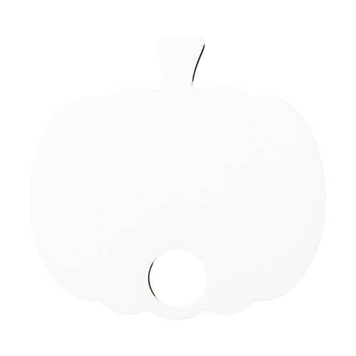 Targhetta con nome in fibra di legno per una tazza 480 / 600 / 540 / 750 ml per sublimazione - zucca