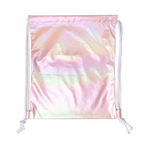 Borsa posteriore 33 x 42 cm per sublimazione - effetto holo - rosa