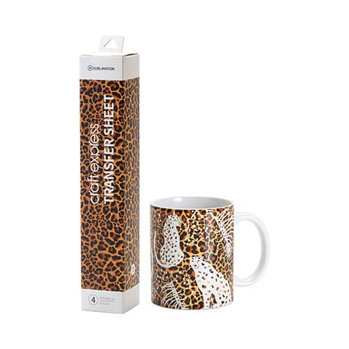 Foglio trasferibile Wild Leo 30,5 x 30,5 cm - 4 pz.