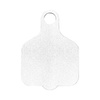 Targhetta con nome in fibra di legno con glitter per tazza per sublimazione da 1200 ml - paletta