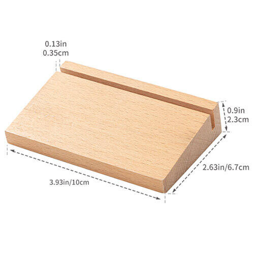 Base in legno 6,7 x 10 x 2,3 cm