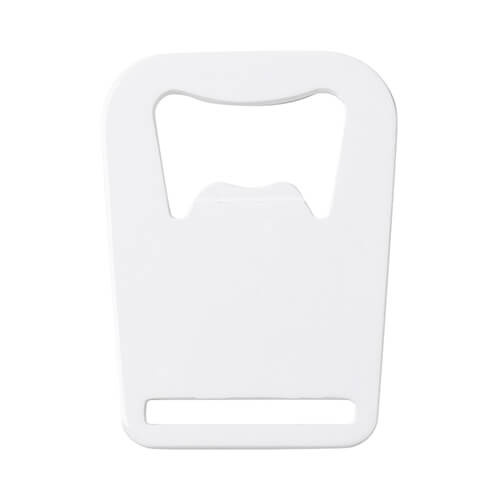 4,5 x 6 cm apribottiglie per sublimazione - bianco